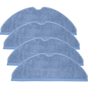 Adet Vakum Paspas Yedek Pedleri Roborock T7 T7 Artı S7 Yeniden Kullanılabilir Zemin Uzmanı Islak Yedek Mikrofiber Yumuşak Ped (Yurt Dışından)