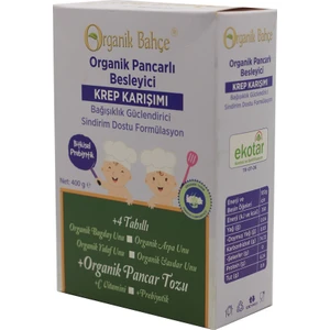 Organik Bahçe Organik Besleyici Pancarlı Krep Karışımı 400 G