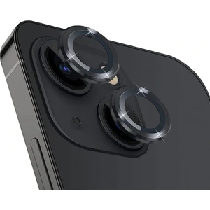 MTK Moveteck Apple iPhone 14 Plus Uyumlu Kamera Lens Koruma Camı 3D 2 Parça Tekli Mor-Vb Renkli