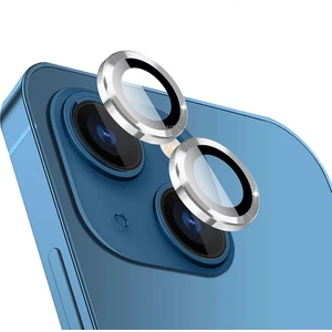 M.TK Moveteck Apple iPhone 14 Plus Uyumlu Kamera Lens Koruma Camı 3D 2 Parça Tekli Mor-Vb Renkli