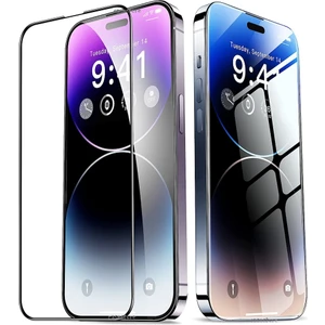 MTK Moveteck Apple iPhone 14 Ekran Koruyucu 5d Cam Tam Kaplar Display Guard Zırh