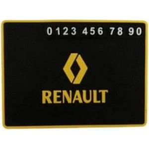 FF Class Oto Araç Renault Numaratörlü Kaydırmaz Ped