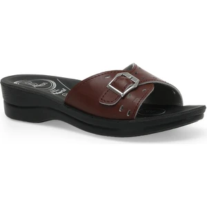 Polaris 5 Nokta 5N300017.Z2PR Bordo Kadın Terlik