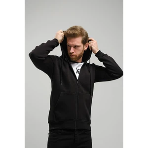 Regnault Üç Iplik Pamuklu Kapüşonu File Detaylı Fermuarlı Sweatshirt