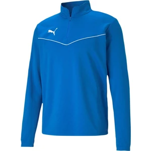 Teamrise 1/4 Zip Top Erkek Futbol Antrenman Uzun Kollu Tişört 65739402 Mavi