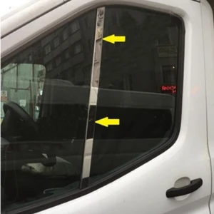A&G Tuning Ford Transit Krom Kelebek Cam Direği 2014 Sonrası 2 Parça P.çelik