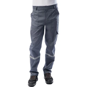 Kışlık Teknik Iş Pantolonu 2958 Sımplex 7/7 390 Gsm %100 Pamuklu Renk Gri