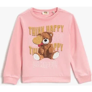Kız Çocuk Sweatshirt Pembe 3WKG10112AK