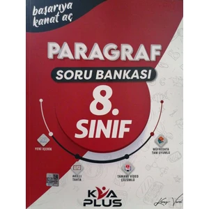 Koray Varol Akademi  Plus 8.Sınıf LGS Paragraf Soru Bankası