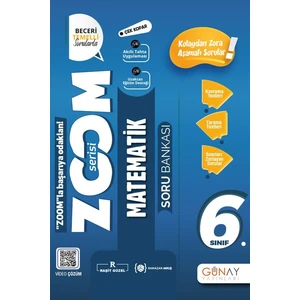 Günay Yayınları 6. Sınıf Yeni Zoom Matematik Soru Bankası