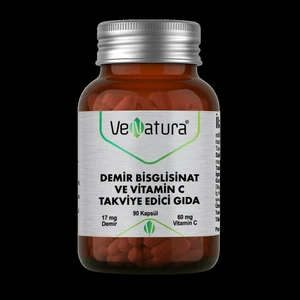 Demir Bisglisinat Ve Vitamin C 90 Kapsül