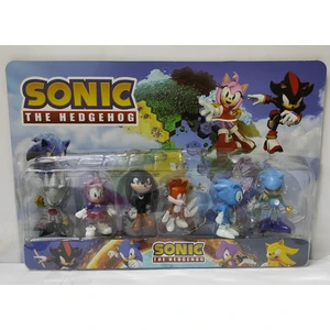 Oyuncak Süper Sonic Figür ve Arkadaşları 6lı Supersonic Metalsonic Figürleri