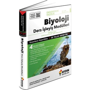 Aydın Yayınları Üniversiteye Hazırlık TYT-AYT Biyoloji Ders İşleyiş Modülleri