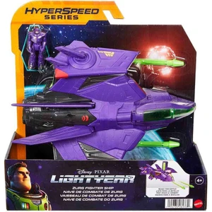 Lightyear Zurg Savaş Uçağı Figürü (24 Cm), Zurg Figürü (6 Cm) ile Özgün Detaylara Sahip, 4 Yaş ve Üzeri Hhj61
