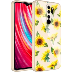 Xiaomi Redmi Note 8 Pro Kılıf Kamera Korumalı Desenli Sert Silikon Kapak