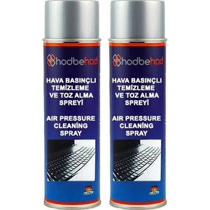 2X500 ml Basınçlı Hava Spreyi Gas Duster Sprey Toz Alıcı Spray
