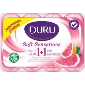 1+1 Güzellik Sabunu Pembe Greyfurt 4 x 80 gr