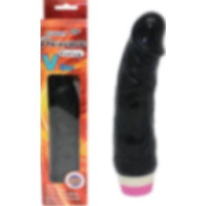 Hızlı Express Fantasy Vibe 19 Cm Titreşimli Realistik Zenci Vibratör Dildo