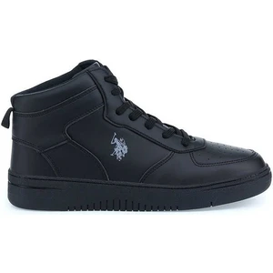 U.S. Polo Assn. Aristo Hi Kadın Siyah Bilekli Sneaker