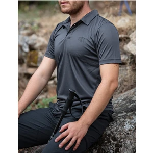 Huğlu Outdoor Polo Yaka Kartal Figürlü T-Shirt