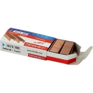 Apiko Shop No 10 Bakır Zımba Teli 1 Paket (1000Lİ)