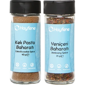 Kek Pasta Baharatı ve Yeniçeri Baharatı 2'li Baharat Seti