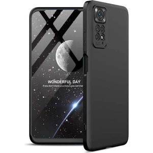 Xiaomi Redmi Note 11 ile Uyumlu Kılıf 3 Parçalı Tam Koruma Dayanıklı Soft Ince Kılıf