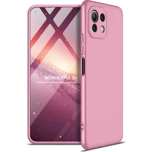 Xiaomi Mi 11 Lite ile Uyumlu Kılıf 3 Parçalı Tam Koruma Dayanıklı Soft Ince Kılıf