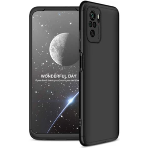 Xiaomi Redmi Note 10S ile Uyumlu Kılıf 3 Parçalı Tam Koruma Dayanıklı Soft Ince Kılıf