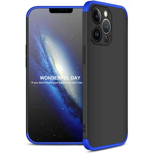 Apple iPhone 13 Pro Max ile Uyumlu Kılıf 3 Parçalı Tam Koruma Dayanıklı Soft Ince Kılıf
