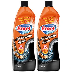 Lavabo Açıcı Jel 1 L 2li