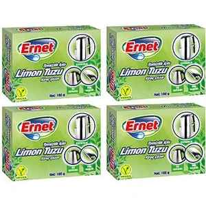 Temizlik Için Limon Tuzu 100 G 4lü