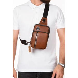 Kindfox Deri Unisex Kulaklık Çıkışlı Mini Bodybag | Omuz Çantası | Çapraz Çanta