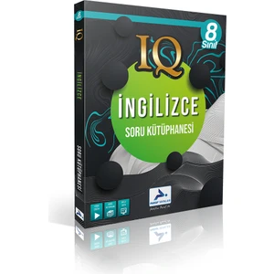 Paraf Yayınları 8. Sınıf IQ İngilizce Soru Kütüphanesi
