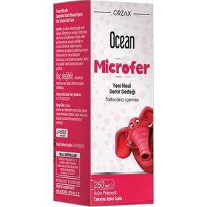 Ocean Microfer Lipozomal Demir Sıvı Takviye Edici Gıda 250 Ml