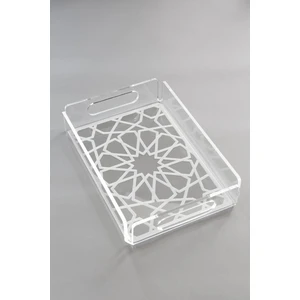 Queen Bee İstanbul Ottomanşeffafpleksi Tepsi 40X30CM