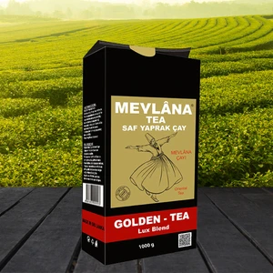 Mevlana Tea Saf Yaprak Golden Tea Siyah Dökme Çay 1 kg