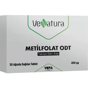 Metilfolat Odt Takviye Edici Gıda 30 Tablet