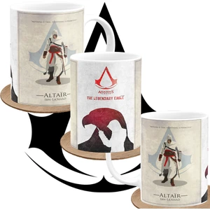 Assassin's Creed Altair Oyunculara Özel Tasarım Baskılı Porselen Kupa Bardak