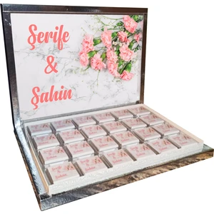 Söz Nişan Nikah Çikolatası 72 Adet Madlen Çikolata