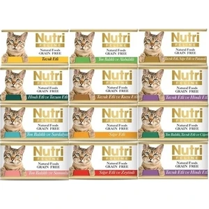 Nutri Feline Kedi Karışık Yaş Mama 80 gr 12'li