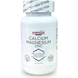 Goldevita Nutrition Calcium Magnesium Zinc Vitamin D 120 Tablet