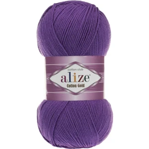 Cotton Gold Mor El Örgü Ipliği