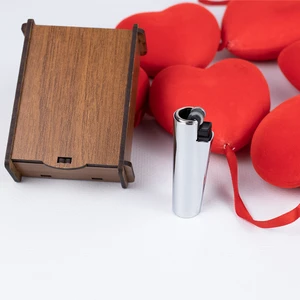 Ahşap Kutulu  Çakmak