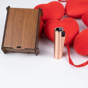 Ahşap Kutulu  Çakmak