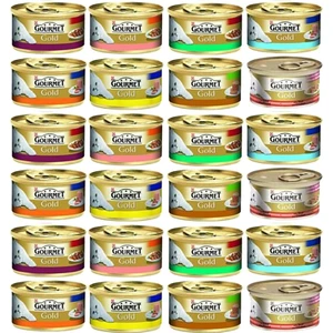 Proplan Gourmet Gold Karışık 24'lü Paket Kıyılmış ve Parça