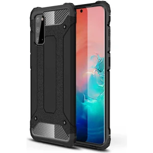 Aqua Aksesuar Galaxy S20 Fe Kılıf Çift Katmanlı Tank Silikon Kapak