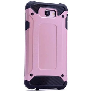 Aqua Aksesuar Galaxy J7 Prime Kılıf Çift Katmanlı Tank Silikon Kapak
