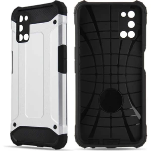 Aqua Aksesuar Oppo A92 Kılıf Çift Katmanlı Tank Silikon Kapak
