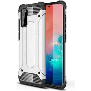 Aqua Aksesuar Galaxy S20 Fe Kılıf Çift Katmanlı Tank Silikon Kapak